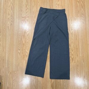 Source Unknown Charcoal Wide Leg Pants NWOT